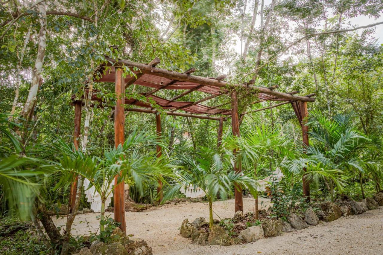 Madre Tierra Eco Habitat Guest House Puerto Morelos Exterior photo